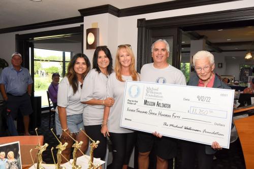 Mission Arlington presented with a Check for $11,750!